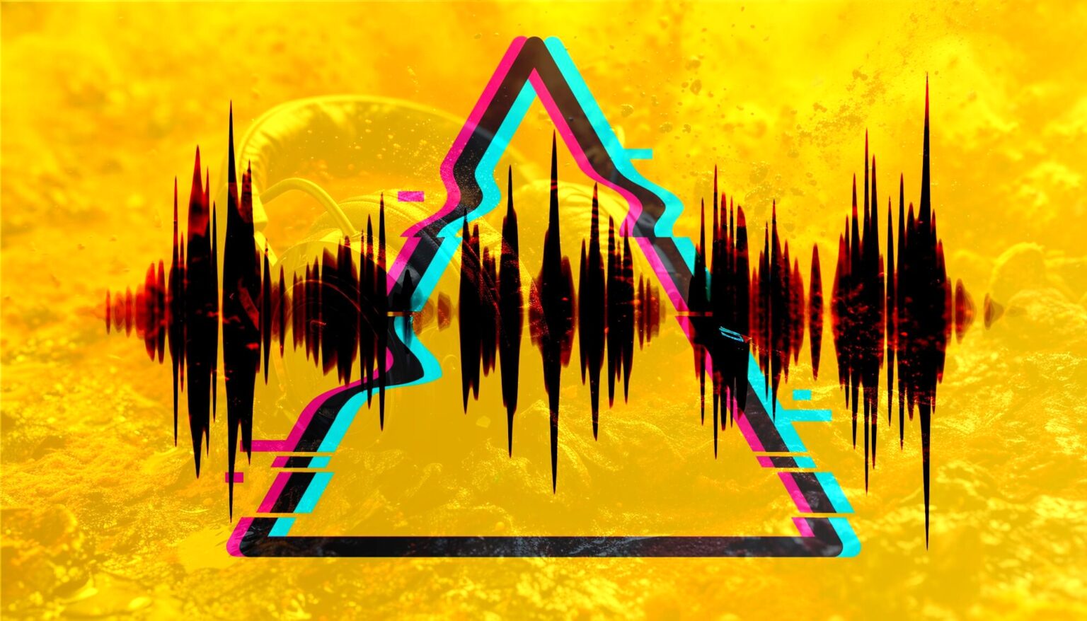 grafika dekoracyjna hałasu