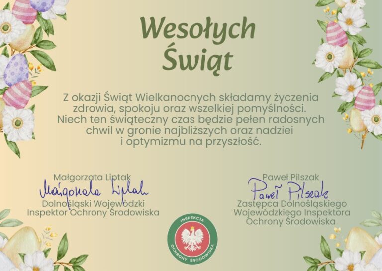 Wesołych Świąt wielkiej nocy!